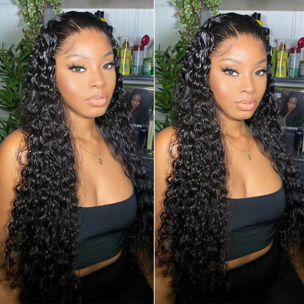 20 - 36inch Wig Long Curly Wigs 13*6 Long Wavy Wig Curly Lace Front Wigs