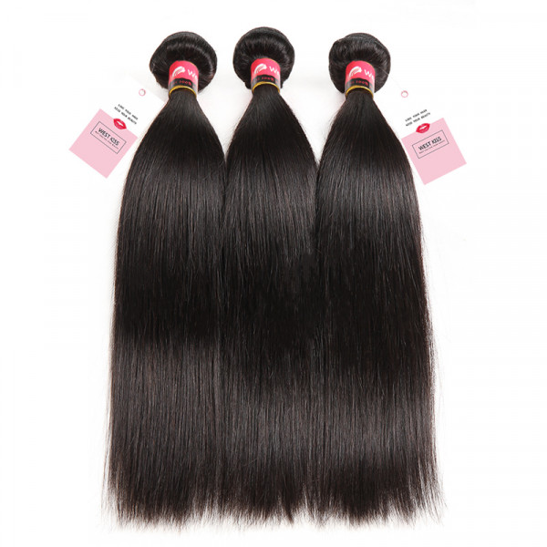 Virgin Human Straight Hair 3 Bundles/Lot Brazilian Hair Bundles Deal