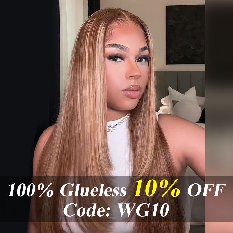 Glueless Wear And Go Wigs Balayage Layered Lace Wigs West Kiss Hair
