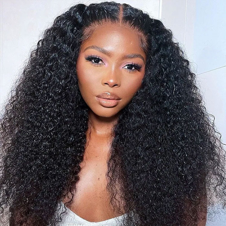 Jerry Curly Lace Front Wigs Human Hair -West Kiss Hair