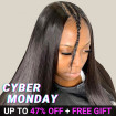 Straight U Part Wigs