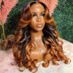 ombre lace front wig