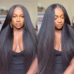 kinky straight wig