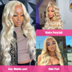blonde lace front wigs