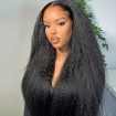 Kinky Straight Lace Front Wigs