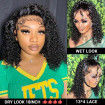 Curly wigs human hair