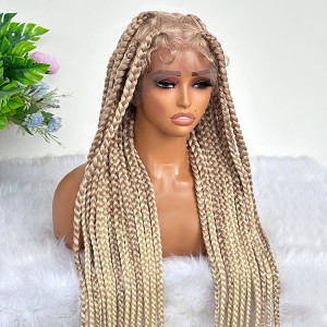 Blonde Full Lace Braided Wig