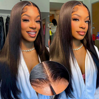 Glueless Ready To Go Wigs - Straight HD Lace Closure Human Hair Wigs