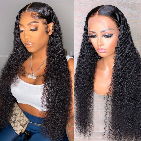 Human Hair Curly Lace Front Wigs Quality Lace Wigs Glueless Curly Hair Lace Frontal Wigs