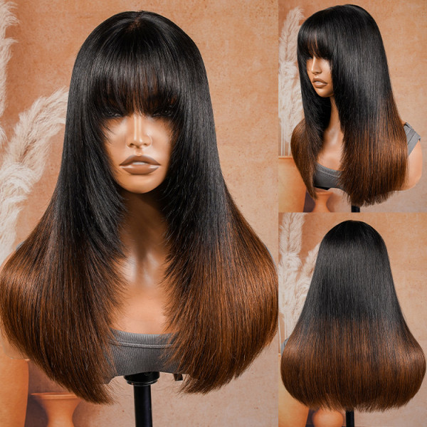 Ombre Brown Bob Wig