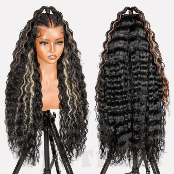 Crimped Wavy Wig