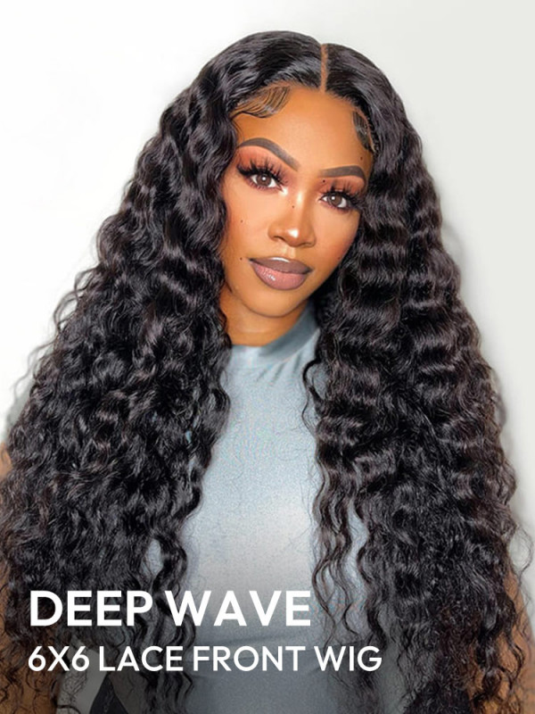 Deep Wave 6*6 Wigs