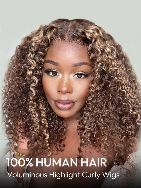 Highlight Curly Wigs