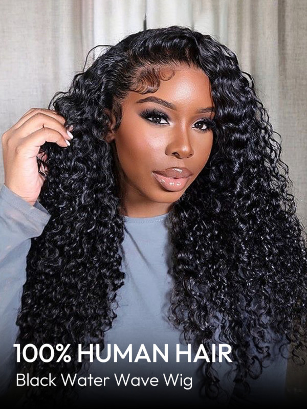 Water Wave Human Hair Wig