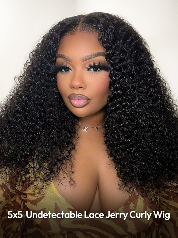 Curly Lace Closure Wigs