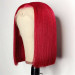 Red Bob Lace Wig