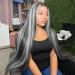 Straight Highlight Lace Front Wig