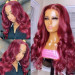  Burgundy Colored Wigs