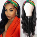 Body Wave Head band Wigs