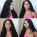 curly lace front wig