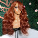 Body Wave Burnt Orange Wig