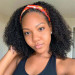 Headband Wigs Human Hair 