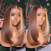 Skunk Stripe Layered Lace Wig