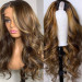 Ombre U Part Wigs