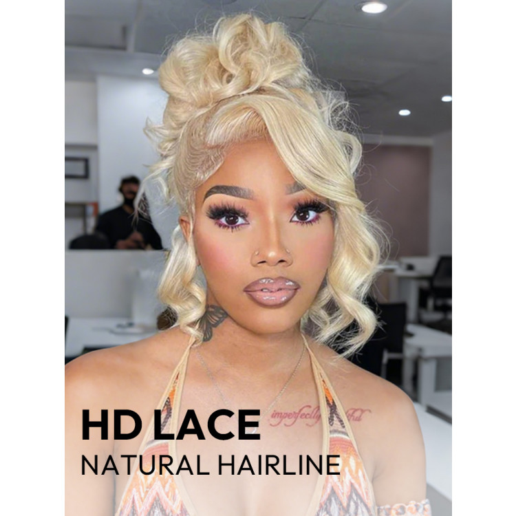 613 Blonde Lace Front Wigs Human Hair -West Kiss Hair display picture 1