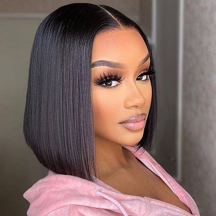 Short lace front bob wigs on sale