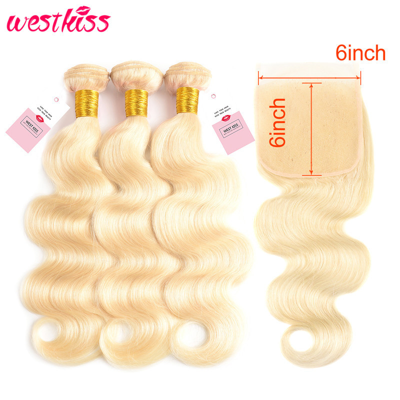 613 bundles with 6x6 closure clearance