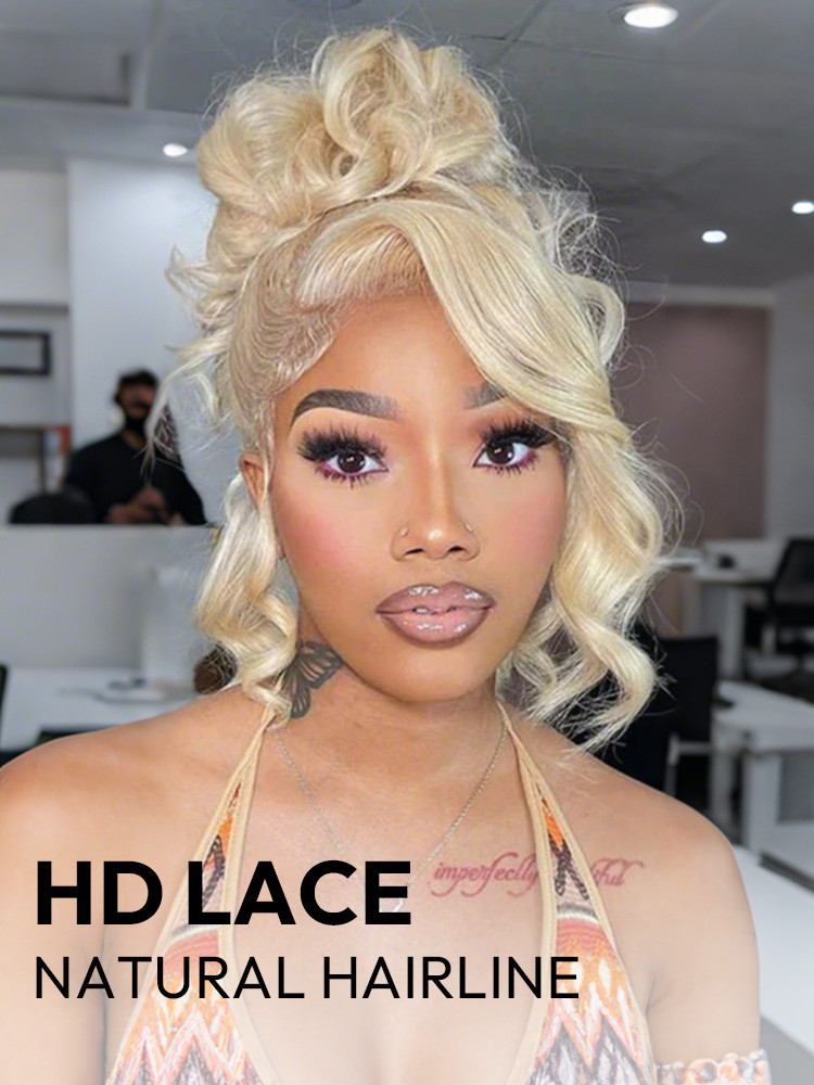 613 Blonde Lace Front Wigs Human Hair -West Kiss Hair display picture 2