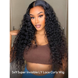 Transparent Lace Wig 5*5 Closure Wigs 16-30 Inch In Various