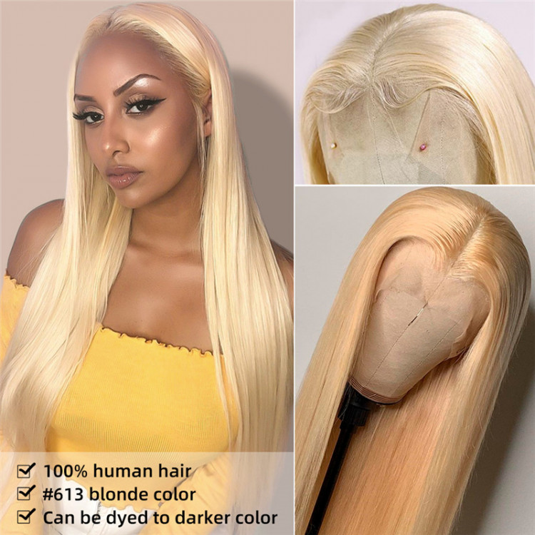 blond wig