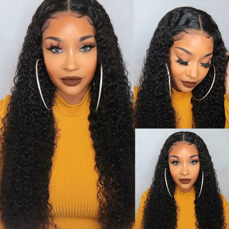 20 36inch Long Curly Wigs 13x6 Long Wavy Lace Front Wigs West Kiss Hair