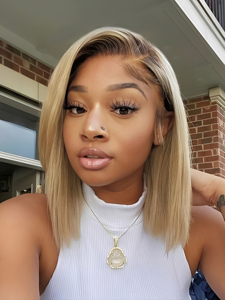 Blonde Ombre Bob Wig Blonde Ombre Bob Wig