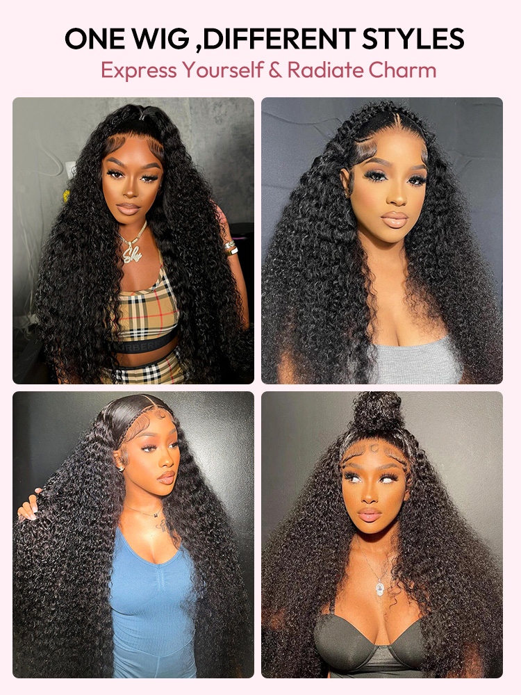 Human Hair Wig With Long Curly