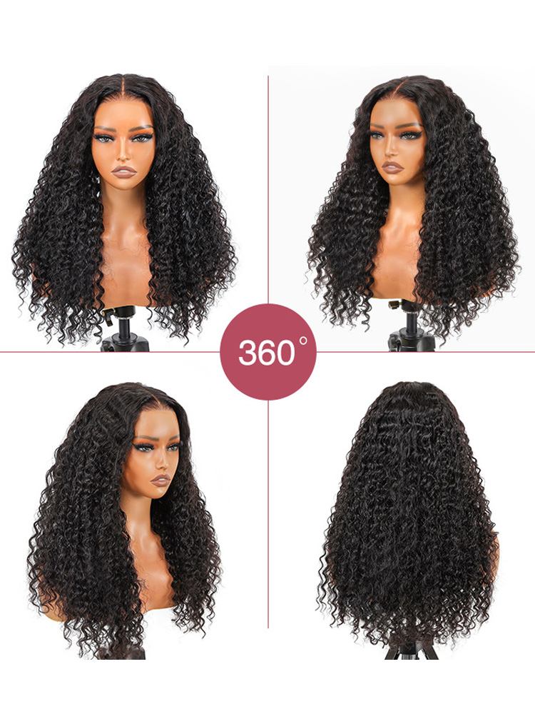 Brazilian Lace Closure Wig With Deep Wave