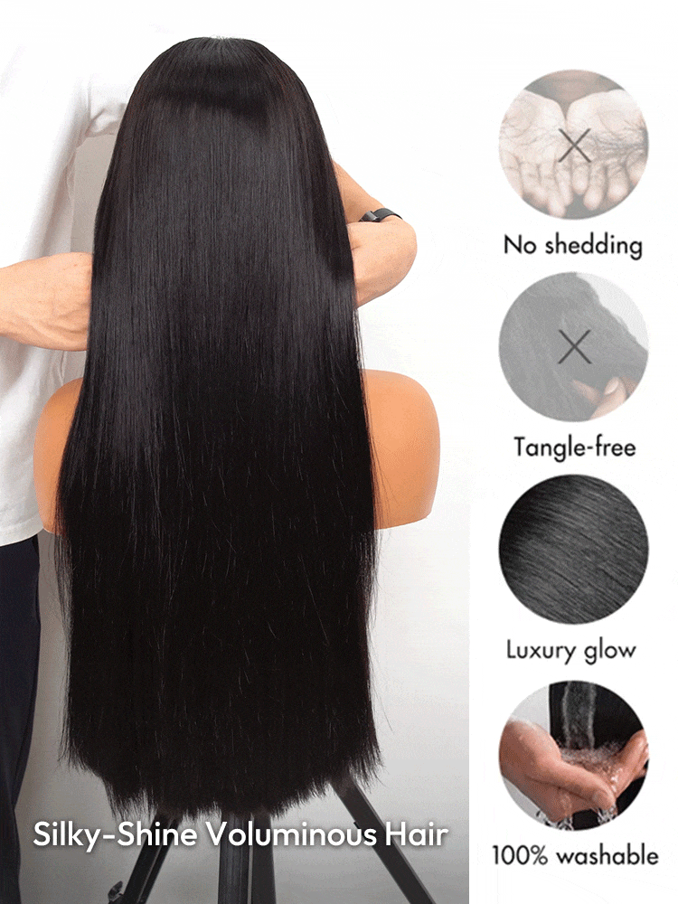Straight Human Hair Wigs