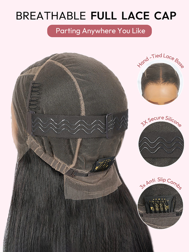 Straight Hair Lace Wigs