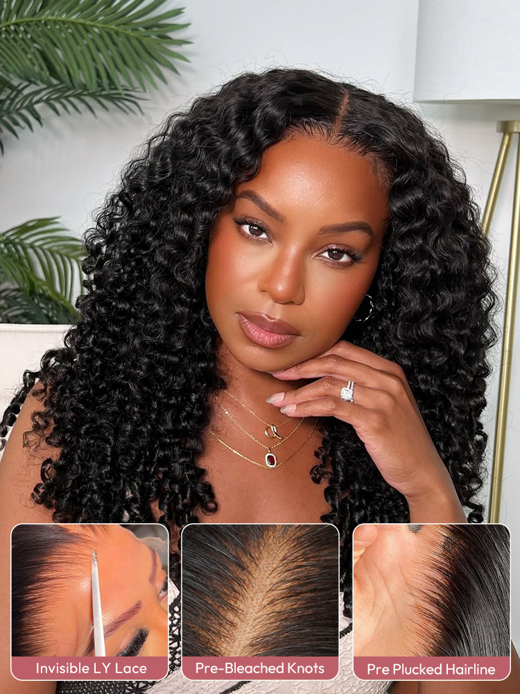 13*6 Lace Frontal Long Curly Wigs