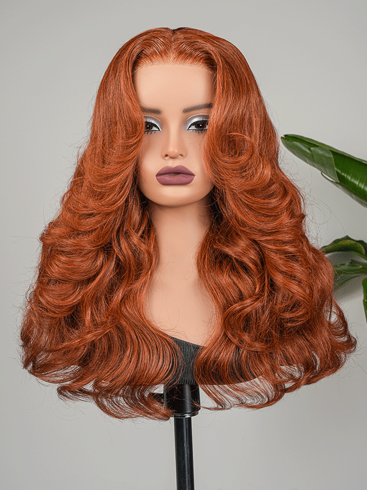 Glueless Lace Wig With Ocean Wave Glueless Lace Wig With Ocean Wave