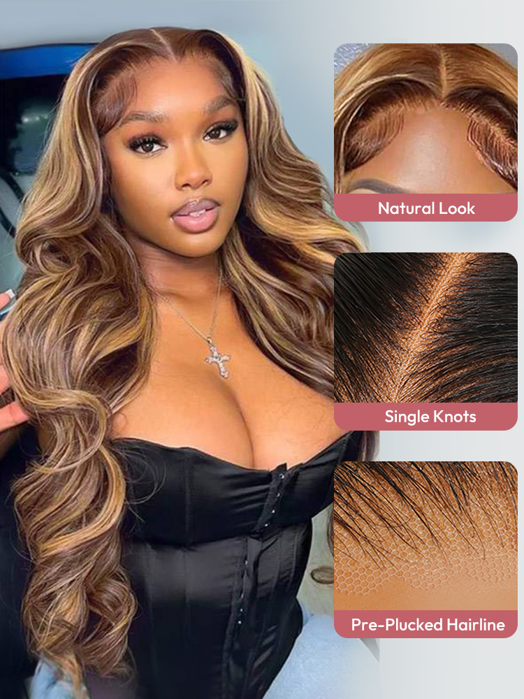 Piano Colored Body Wave Wigs