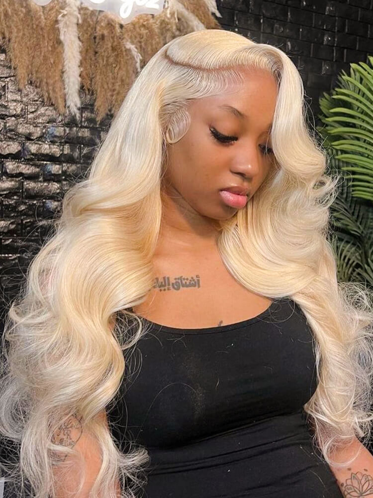 Blonde Lace Front Wigs With Baby Hair