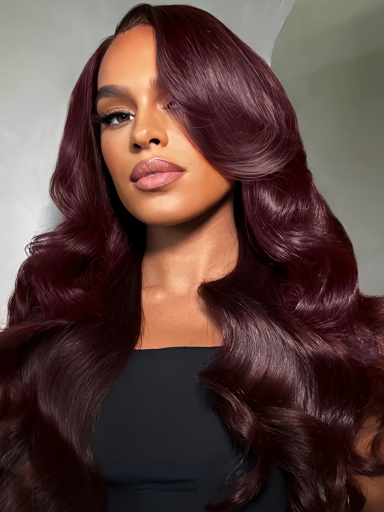 Dakr 99J Loose Body Wave Wig