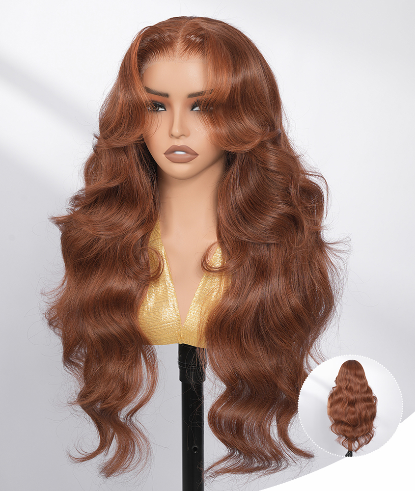Customized Caramel Brown Wig