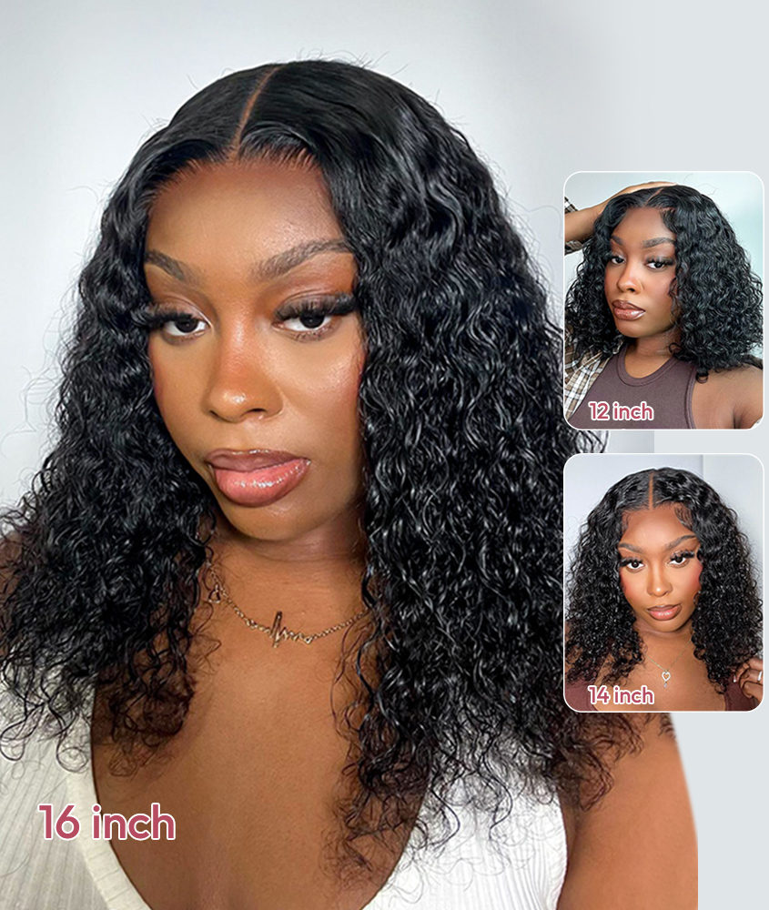 Water Wave Human Hair Wig