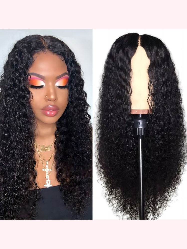 Natural Black Curly Lace Wig Natural Black Curly Lace Wig