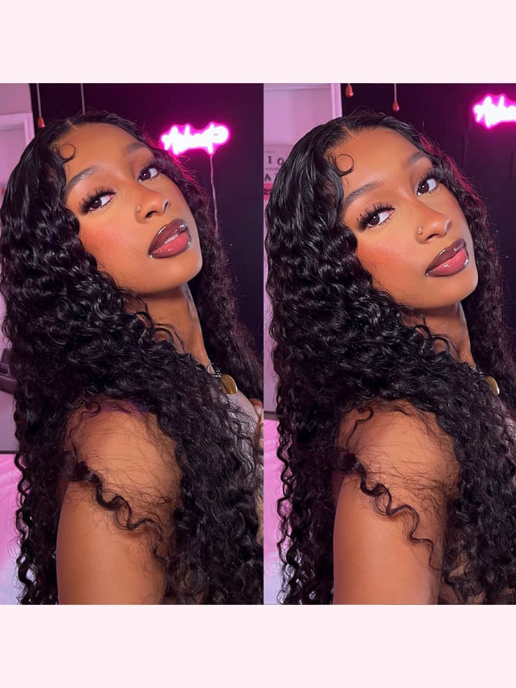 Water Wave Human Hair Wigs