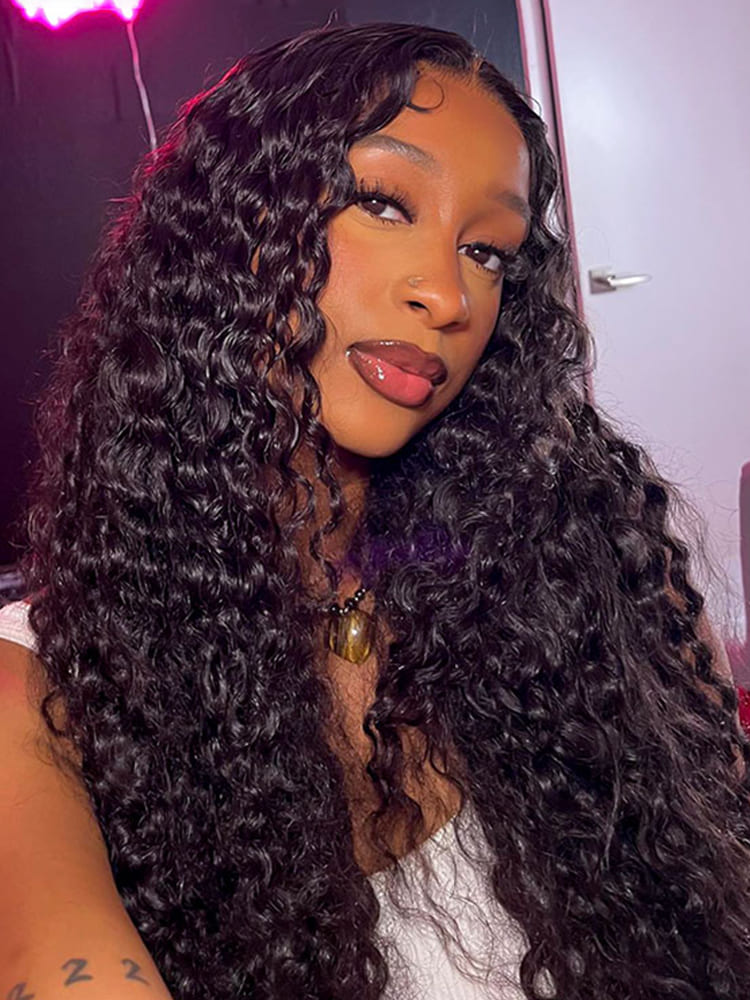 Water Wave Lace Closure Wig